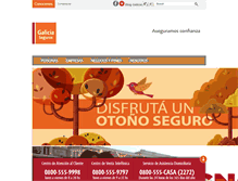 Tablet Screenshot of galiciaseguros.com.ar